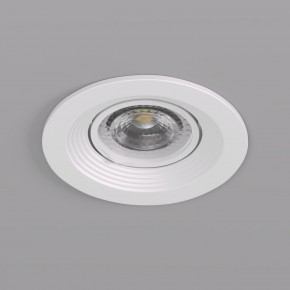 DK3029-WH Встраиваемый светильник, IP 20, 10 Вт, GU5.3, LED, белый, пластик в Ялуторовске - yalutorovsk.ok-mebel.com | фото 4