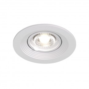 DK3029-WH Встраиваемый светильник, IP 20, 10 Вт, GU5.3, LED, белый, пластик в Ялуторовске - yalutorovsk.ok-mebel.com | фото 7
