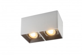 DK3035-WB Светильник накладной IP 20, 10 Вт, GU5.3, LED, белый/черный, пластик в Ялуторовске - yalutorovsk.ok-mebel.com | фото