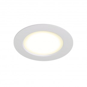 DK3046-WH Встраиваемый светильник, IP 20, 5Вт, LED, белый, пластик в Ялуторовске - yalutorovsk.ok-mebel.com | фото 3