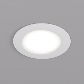 DK3047-WH Встраиваемый светильник IP 20, 5Вт, LED, белый, пластик в Ялуторовске - yalutorovsk.ok-mebel.com | фото