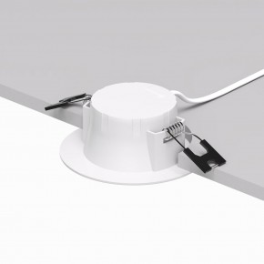 DK3047-WH Встраиваемый светильник IP 20, 5Вт, LED, белый, пластик в Ялуторовске - yalutorovsk.ok-mebel.com | фото 4