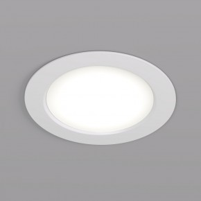 DK3049-WH Встраиваемый светильник, IP 20, 7Вт, LED, белый, пластик в Ялуторовске - yalutorovsk.ok-mebel.com | фото