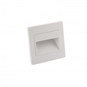 DK3050-WH Светильник встраиваемый в стену, IP 20, LED 3000, 1 Вт, белый, пластик в Ялуторовске - yalutorovsk.ok-mebel.com | фото 2