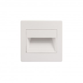 DK3050-WH Светильник встраиваемый в стену, IP 20, LED 3000, 1 Вт, белый, пластик в Ялуторовске - yalutorovsk.ok-mebel.com | фото 3