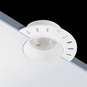 DK3055-WH Встраиваемый светильник, IP 20, 10 Вт, GU5.3, LED, белый, пластик в Ялуторовске - yalutorovsk.ok-mebel.com | фото 2