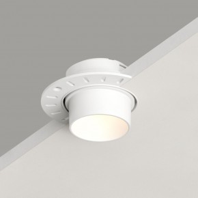 DK3056-WH Встраиваемый светильник под шпатлевку, IP20, до 15 Вт, LED, GU5,3, белый, пластик в Ялуторовске - yalutorovsk.ok-mebel.com | фото 2