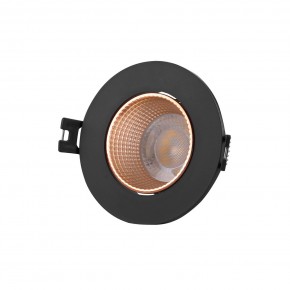 DK3061-BBR Встраиваемый светильник, IP 20, 10 Вт, GU5.3, LED, черный/бронзовый, пластик в Ялуторовске - yalutorovsk.ok-mebel.com | фото