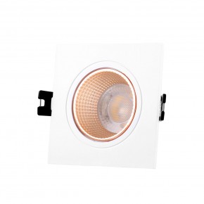DK3071-WBR Встраиваемый светильник, IP 20, 10 Вт, GU5.3, LED, белый/бронзовый, пластик в Ялуторовске - yalutorovsk.ok-mebel.com | фото