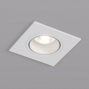 DK3071-WH Встраиваемый светильник, IP 20, 10 Вт, GU5.3, LED, белый/белый, пластик в Ялуторовске - yalutorovsk.ok-mebel.com | фото