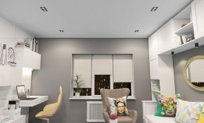 DK3072-BK+WH Встраиваемый светильник, IP 20, 10 Вт, GU5.3, LED, черный/белый, пластик в Ялуторовске - yalutorovsk.ok-mebel.com | фото 2