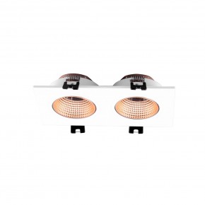 DK3072-WBR Встраиваемый светильник, IP 20, 10 Вт, GU5.3, LED, белый/бронзовый, пластик в Ялуторовске - yalutorovsk.ok-mebel.com | фото 2