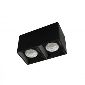 DK3085-BK+CH Светильник накладной IP 20, 10 Вт, GU5.3, LED, черный/хром, пластик в Ялуторовске - yalutorovsk.ok-mebel.com | фото