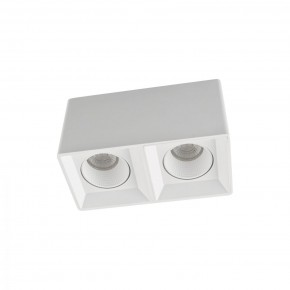 DK3085-WH Светильник накладной IP 20, 10 Вт, GU5.3, LED, белый/белый, пластик в Ялуторовске - yalutorovsk.ok-mebel.com | фото