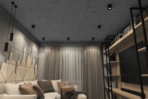 DK3090-BK+CH Светильник накладной IP 20, 10 Вт, GU5.3, LED, черный/хром, пластик в Ялуторовске - yalutorovsk.ok-mebel.com | фото 2