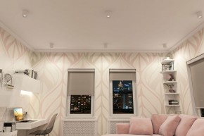 DK3090-WH+CH Светильник накладной IP 20, 10 Вт, GU5.3, LED, белый/хром, пластик в Ялуторовске - yalutorovsk.ok-mebel.com | фото 2