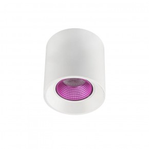 DK3090-WH+PI Светильник накладной IP 20, 10 Вт, GU5.3, LED, белый/розовый, пластик в Ялуторовске - yalutorovsk.ok-mebel.com | фото