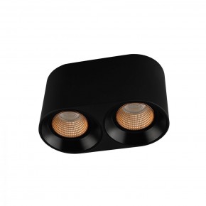DK3096-BK+BR Светильник накладной IP 20, 10 Вт, GU5.3, LED, черный/бронзовый, пластик в Ялуторовске - yalutorovsk.ok-mebel.com | фото