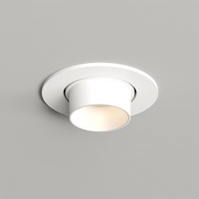 DK3120-WH Встраиваемый светильник, IP20, до 15 Вт, LED, GU5,3, белый, пластик в Ялуторовске - yalutorovsk.ok-mebel.com | фото