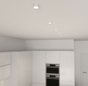 DK3120-WH Встраиваемый светильник, IP20, до 15 Вт, LED, GU5,3, белый, пластик в Ялуторовске - yalutorovsk.ok-mebel.com | фото 6