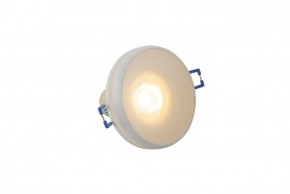 DK4031-WH Встраиваемый светильник, IP 20, 10 Вт, GU10, белый, алюминий/пластик в Ялуторовске - yalutorovsk.ok-mebel.com | фото