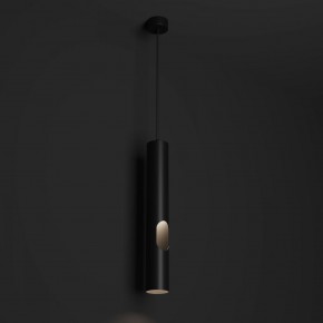DK4045-BK Подвесной светильник, с декоративным вырезом, IP 20, до 15 Вт, LED, GU10, черный, алюминий в Ялуторовске - yalutorovsk.ok-mebel.com | фото 2