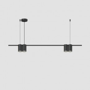 DK4061-BK Подвесной светильник ORBIT, IP20, 4xGU10 LED до 15 Вт, черный матовый, алюминий в Ялуторовске - yalutorovsk.ok-mebel.com | фото