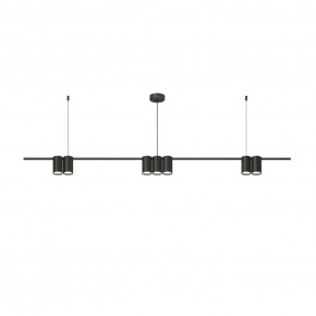 DK4063-BK Подвесной светильник ORBIT, IP20, 7xGU10 LED до 15 Вт, черный матовый, алюминий в Ялуторовске - yalutorovsk.ok-mebel.com | фото 3