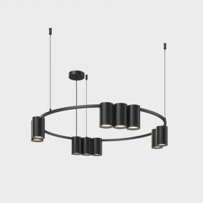 DK4065-BK Подвесной светильник ORBIT, IP20, 10xGU10 LED до 15 Вт, черный матовый, алюминий в Ялуторовске - yalutorovsk.ok-mebel.com | фото