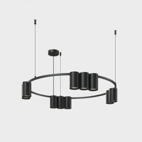 DK4065-BK Подвесной светильник ORBIT, IP20, 10xGU10 LED до 15 Вт, черный матовый, алюминий в Ялуторовске - yalutorovsk.ok-mebel.com | фото 2