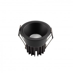 DK4500-BK Встраиваемый светильник, IP 20, 12 Вт, LED 3000, черный, алюминий в Ялуторовске - yalutorovsk.ok-mebel.com | фото