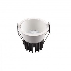 DK4500-WH Встраиваемый светильник, IP 20, 12 Вт, LED 3000, белый, алюминий в Ялуторовске - yalutorovsk.ok-mebel.com | фото 2
