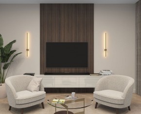 DK5012-SG Бра 800 мм, 3000К, IP20,7 Вт, матовое золото в Ялуторовске - yalutorovsk.ok-mebel.com | фото 5