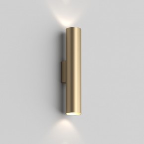 DK5022-SG Настенный светильник, IP20, до 15 Вт, LED, 2xGU10, матовое золото, алюминий в Ялуторовске - yalutorovsk.ok-mebel.com | фото