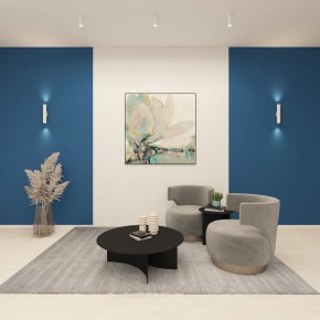 DK5022-WH Настенный светильник, IP20, до 15 Вт, LED, 2xGU10, белый, алюминий в Ялуторовске - yalutorovsk.ok-mebel.com | фото 4