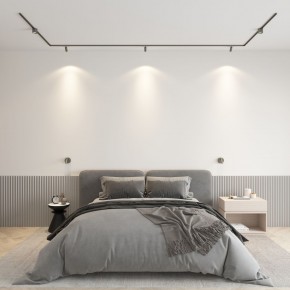 DK5072-DN Бра SHINE WALL со светодиодом, D104*H68, IP20, 3000К, 3W, RA?90, темный никель, алюминий в Ялуторовске - yalutorovsk.ok-mebel.com | фото 4