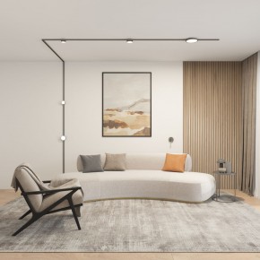 DK5072-DN Бра SHINE WALL со светодиодом, D104*H68, IP20, 3000К, 3W, RA?90, темный никель, алюминий в Ялуторовске - yalutorovsk.ok-mebel.com | фото 5