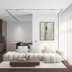 DK5072-SB Бра SHINE WALL со светодиодом, D104*H68, IP20, 3000К, 3W, RA?90, сатинированная латунь, алюминий в Ялуторовске - yalutorovsk.ok-mebel.com | фото 6