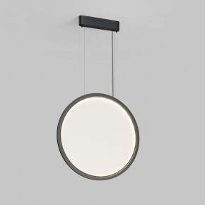 DK6606-BK Подвесной вертикальный светильник Veil со светодиодом H1700 d600 220V 48W 3000-6000K IP20 черный алюминий в Ялуторовске - yalutorovsk.ok-mebel.com | фото 3