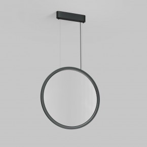 DK6606-BK Подвесной вертикальный светильник Veil со светодиодом H1700 d600 220V 48W 3000-6000K IP20 черный алюминий в Ялуторовске - yalutorovsk.ok-mebel.com | фото 4