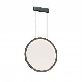 DK6606-BK Подвесной вертикальный светильник Veil со светодиодом H1700 d600 220V 48W 3000-6000K IP20 черный алюминий в Ялуторовске - yalutorovsk.ok-mebel.com | фото 5