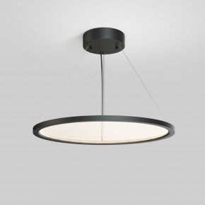 DK6616-BK Подвесной горизонтальный светильник Veil со светодиодом H900 d600 220V 48W 3000-6000K IP20 черный алюминий в Ялуторовске - yalutorovsk.ok-mebel.com | фото