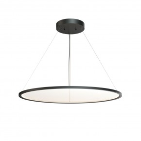 DK6620-BK Подвесной горизонтальный светильник Veil со светодиодом H900 d1000 220V 82W 3000-6000K IP20 черный алюминий в Ялуторовске - yalutorovsk.ok-mebel.com | фото 4