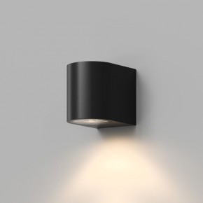 DK9790-BK Настенный уличный светильник NARVIK, IP44, GU10 LED, до 15 Вт, черный, алюминий в Ялуторовске - yalutorovsk.ok-mebel.com | фото