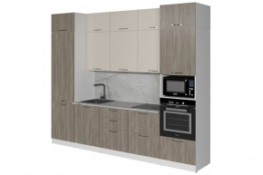 ФЬЮДЖИ Кухонный гарнитур Экстра (3000 мм) в Ялуторовске - yalutorovsk.ok-mebel.com | фото 4