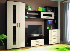 Гостиная ЕВРОПА-1 (Венге/Дуб молочный) в Ялуторовске - yalutorovsk.ok-mebel.com | фото
