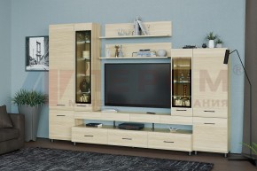 Гостиная Камелия Композиция 3 (Ясень Асахи) в Ялуторовске - yalutorovsk.ok-mebel.com | фото