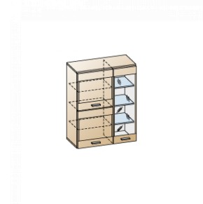 Гостиная Камелия Композиция 6 (Ясень Асахи) в Ялуторовске - yalutorovsk.ok-mebel.com | фото 2