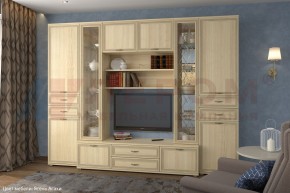 Гостиная Карина Композиция 17 (Ясень Асахи) в Ялуторовске - yalutorovsk.ok-mebel.com | фото