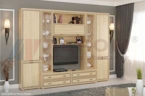 Гостиная Карина Композиция 19 (Ясень Асахи) в Ялуторовске - yalutorovsk.ok-mebel.com | фото